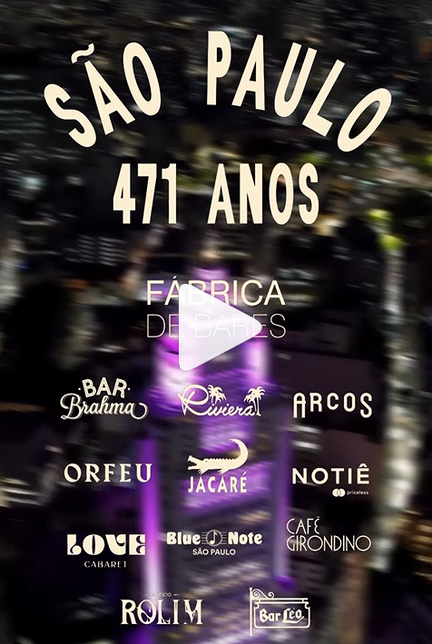 @fabricadebares faz homenagem ao aniversário de São Paulo