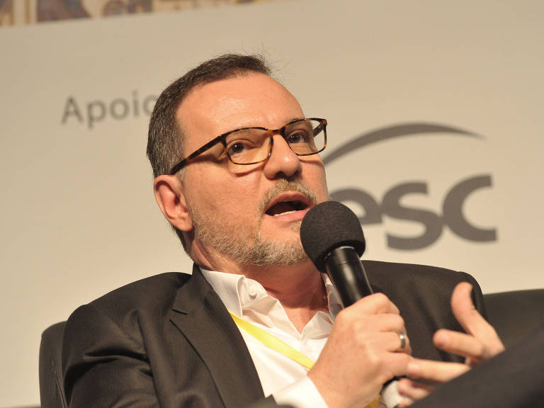 Fabio Luchetti, CEO da Porto Seguro, fala em seminário sobre revitalização do centro &ndash; Reinaldo Canato/Folhapress