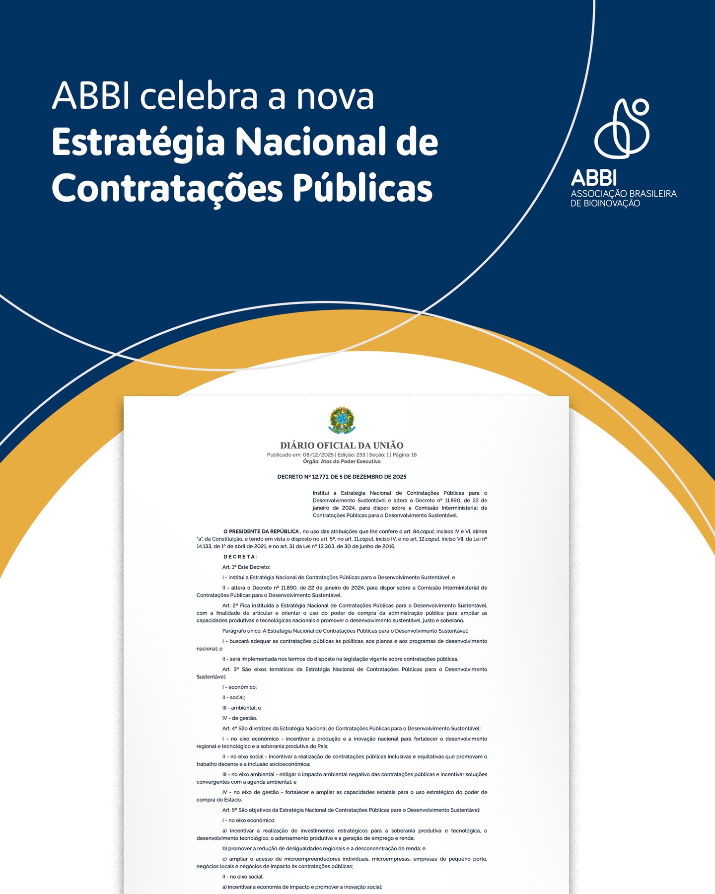 Photo by ABBI in Brasil with @presidenciadobrasil, and @estherdweck_. May be an image of magazine, poster and text.