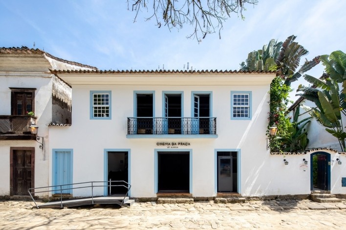 Cinema da Praça, Paraty RJ, 2018. Arquitetos Luís Tavares e Marinho Velloso (autores) / Arquipélago Arquitetos<br />Foto Pedro Napolitano Prata 