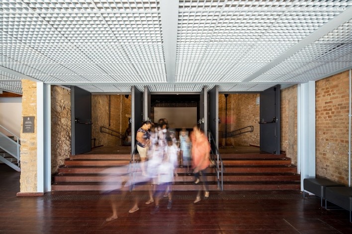 Cinema da Praça, Paraty RJ, 2018. Arquitetos Luís Tavares e Marinho Velloso (autores) / Arquipélago Arquitetos<br />Foto Pedro Napolitano Prata 