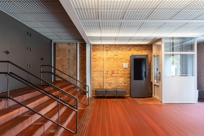 Cinema da Praça, Paraty RJ, 2018. Arquitetos Luís Tavares e Marinho Velloso (autores) / Arquipélago Arquitetos<br />Foto Pedro Napolitano Prata 