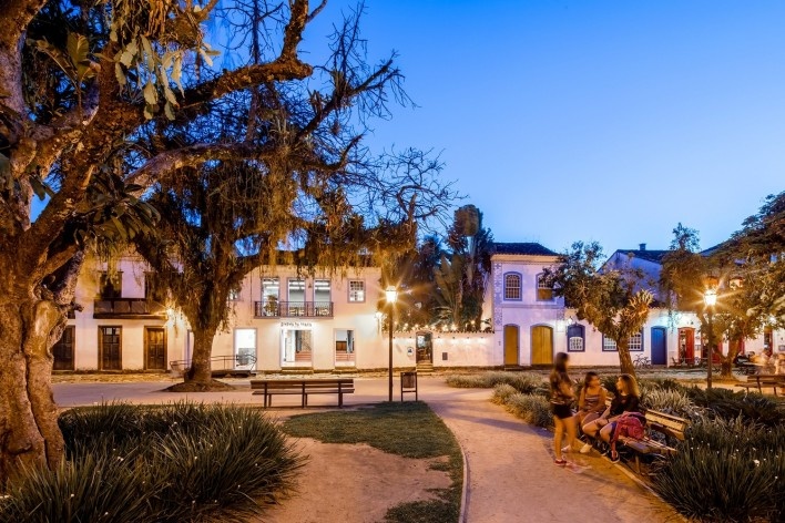 Cinema da Praça, Paraty RJ, 2018. Arquitetos Luís Tavares e Marinho Velloso (autores) / Arquipélago Arquitetos<br />Foto Pedro Napolitano Prata 